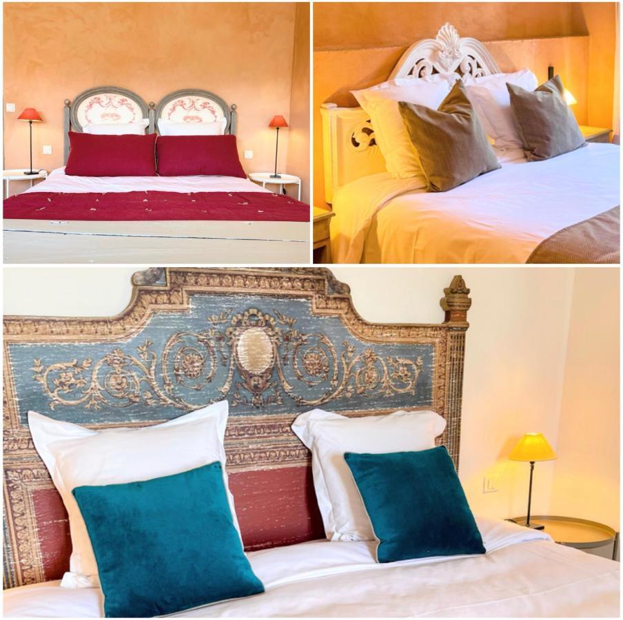 Hotel Le Mas Des Gres & Restaurant Sous Les Platanes Lagnes 外观 照片